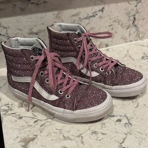 Vans Sparkle Pink High-Tops